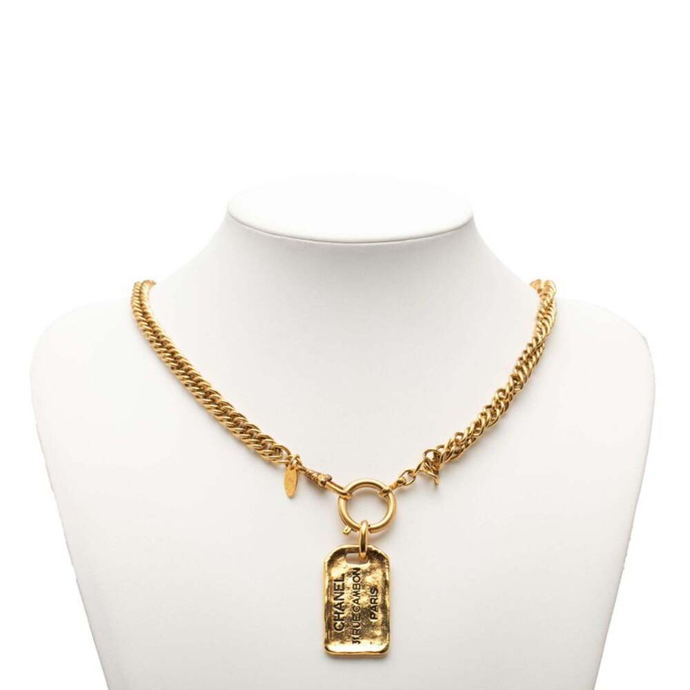 CHANEL Vintage Gold Necklace - Picture 6 of 6